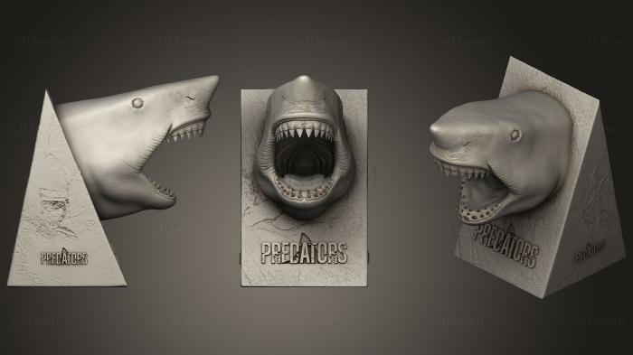 3D model White Shark (STL)